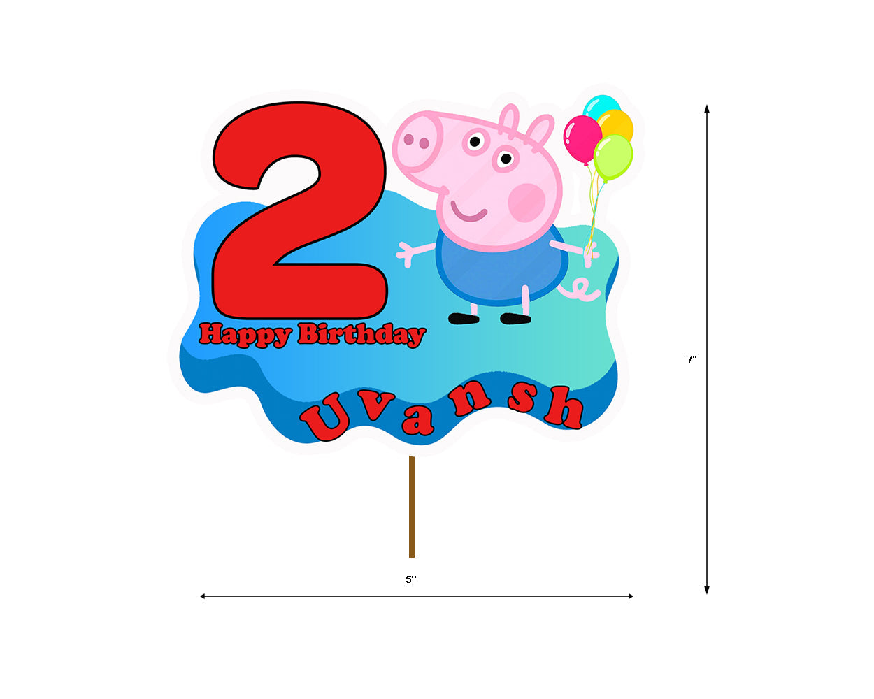 Peppa 2nd Birthday 