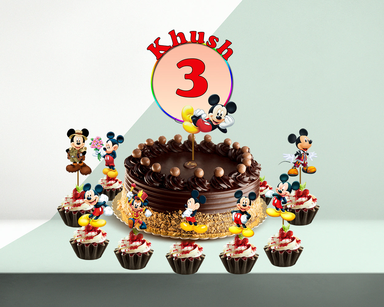 Mickey Mouse Club House Edible Image Toppers — Choco House