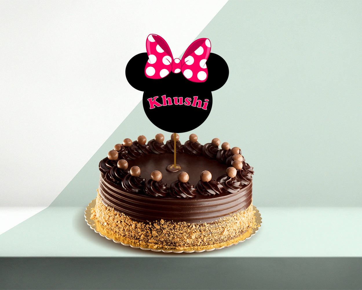 Minnie Mouse Cake Topper : Style 1 – ThemeLand Parties